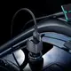 Адаптер автомобильный BOROFONE Solid dual-port car charger Type-C Set BZ31A |2USB, 17W/3.4A Max|