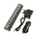 Хаб концентратор Digital USB 2.0 на 10 портів з блоком живлення 5005 Black