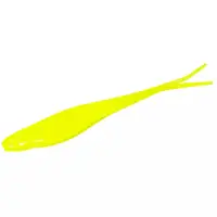 Плавающий силикон ZMAN Scented Jerk Shadz 7" 4pc #Hot Chartreuse / (2114130 / SJS7-83PK4)