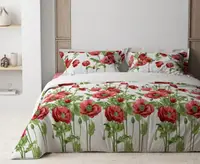Постільна білизна євро ТЕП Happy Sleep Маковий букет 2-03796-24714 200х215 см