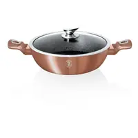 Сотейник із кришкою Berlinger Haus Rosegold MetalliС Line BH-1519N 28 см