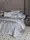 Турецкое Постельное белье First Choice V.I.P Satin Moonlight Mirabel Gri