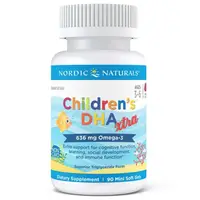Жирні кислоти Nordic Naturals Children's DHA Xtra, 90 міні капсул - ягоди