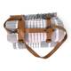 Плед хлопковый в клетку тревел Love You 4650-R 140х200 см розовый