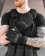 Перчатки тактические с пальцами 6520 XL черные