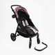 Детская коляска прогулочная "Sevillia" JOY. Black/Pink (170084)