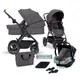 Универсальная коляска 3 в 1 Kinderkraft B-Tour Ash Gray KSBTOU00DGR3000