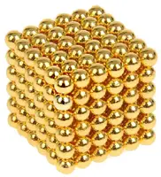 Неокуб Neocube 216 шариков 5мм в боксе Gold (3224)