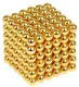 Неокуб Neocube 216 шариков 5мм в боксе Gold (3224)