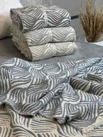 Плед двосторонній мусліновий євро L&M Home Textiles 20290 200х220 см сірий
