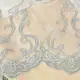 Ткань тюль сетка с вышивкой Klaydia V-6 тіфані