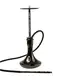 Кальян премиум-класса Trumpet Hookah Empire Black — с гравировкой, притирочным соединением и стеклянной колбой