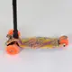 Самокат трехколесный MAXI "Best Scooter" пластмассовый, трубка руля алюминиевая Orange/Black (83269)