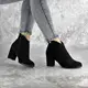 Ботильоны женские Fashion Guinness 2364 40 размер 25,5 см Черный