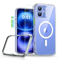 Чехол и стекло ESR для iPhone 16 - Classic Pro Set Halolock MagSafe, Clear (4894240221952)