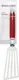 Лопатка с прорезями KitchenAid Coreline KAG024OHERE 32.8 см красный