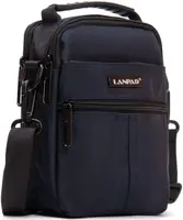 Сумка на плечо Lanpad мужская синяя