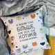 Подушка c принтом габардиновая Я люблю тебе більше, ніж усіх котиків 50x50 см (5P_19L027_UKR)