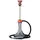 Кальян Gorilla Hookah Clear полный комплект с прозрочной колбой Красный