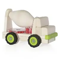 Большая машинка Guidecraft Block Science Trucks Бетоновоз деревянный 38 см (G7530)