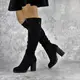 Ботфорты женские Fashion Jeter 2271 41 размер 26 см Черный