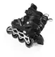 Роликовые коньки Best Roller 937-М колеса PVC светятся. Black (размер 34-38) (173855)