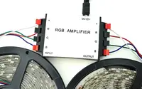 Усилитель мощности напряжения RGB для светодиодной ленты AMPLIFIER XM-01