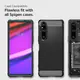 Защитное стекло Spigen для Sony Xperia 1 V - Alignmaster (2 шт), Clear (AGL06430)
