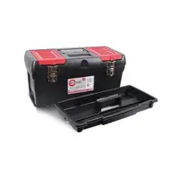 Ящик для инструмента с металлическими замками, 19,, 483*242*240 мм INTERTOOL BX-1019