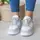 Кроссовки женские Fashion Fast 3148 41 размер 25,5 см Серый