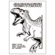 Раскраска YES Jurassic park 2 743275 12 листов