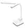 Настольная лампа двойная USB LED Digad 1928 с двумя аккумуляторами 9800 мАг, 4 Вт, цвет Белий