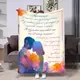 Плед 3D со своим фото для любимой Голубые объятия №2 32516 160х200 см