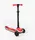 Самокат триколісний Best Scooter Kick`n`roll X2-915 колеса PU зі світлом складане кермо підсвічування платформи. Black and Red (195007)