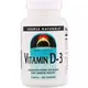 Витамины и минералы Source Naturals Vitamin D3 2000 IU, 200 капсул