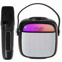 Портативна Bluetooth колонка з караоке Adler AD-1199-blaСk чорна