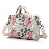 Сумка для ноутбука 13-14", Canvaslife, White Rose