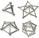 Магнитный конструктор Buckyballs n Buckybars, 64 детали, магнитная игрушка неокуб, магнитный конструктор