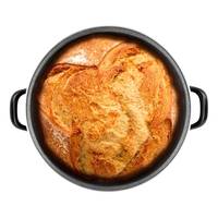 Кастрюля-жаровня с крышкой VITRINOR Dutch Oven 2111692 26 см 5 л черная