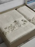 Pupilla 2в1 Elanur bike bej пенье полотенца.Турция.