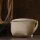 Стильная женская бананка из натуральной кожи Shvigel 16391 Бежевый