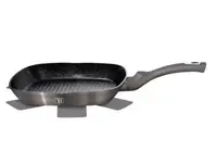 Сковорода гриль Berlinger Haus Carbon Metallic Line BH-1249-N 28х28 см