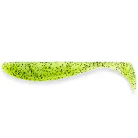Wizzle Shad 3" (8pcs.), #055 - Chartreuse/Black