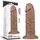 Фалос-гігант на присосці 10.5 King-sized Dildo, Brown