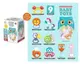 Набор погремушек Baby Toys, 9 штук, животные, прорезыватели. Multicolor (123961)