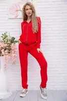 Спорт костюм жен.102R273 цвет Красный