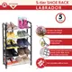Подставка для обуви Tatkraft Artmoon Labrador 5ти ярусная 42x19x70 см 699287