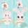 Мягкая игрушка Peekapets – Белый кролик