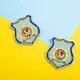 Шеврон на липучке International Police Association 8х9 см вышитый патч нашивка