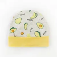 Шапочка на манжете с начесом Avocado